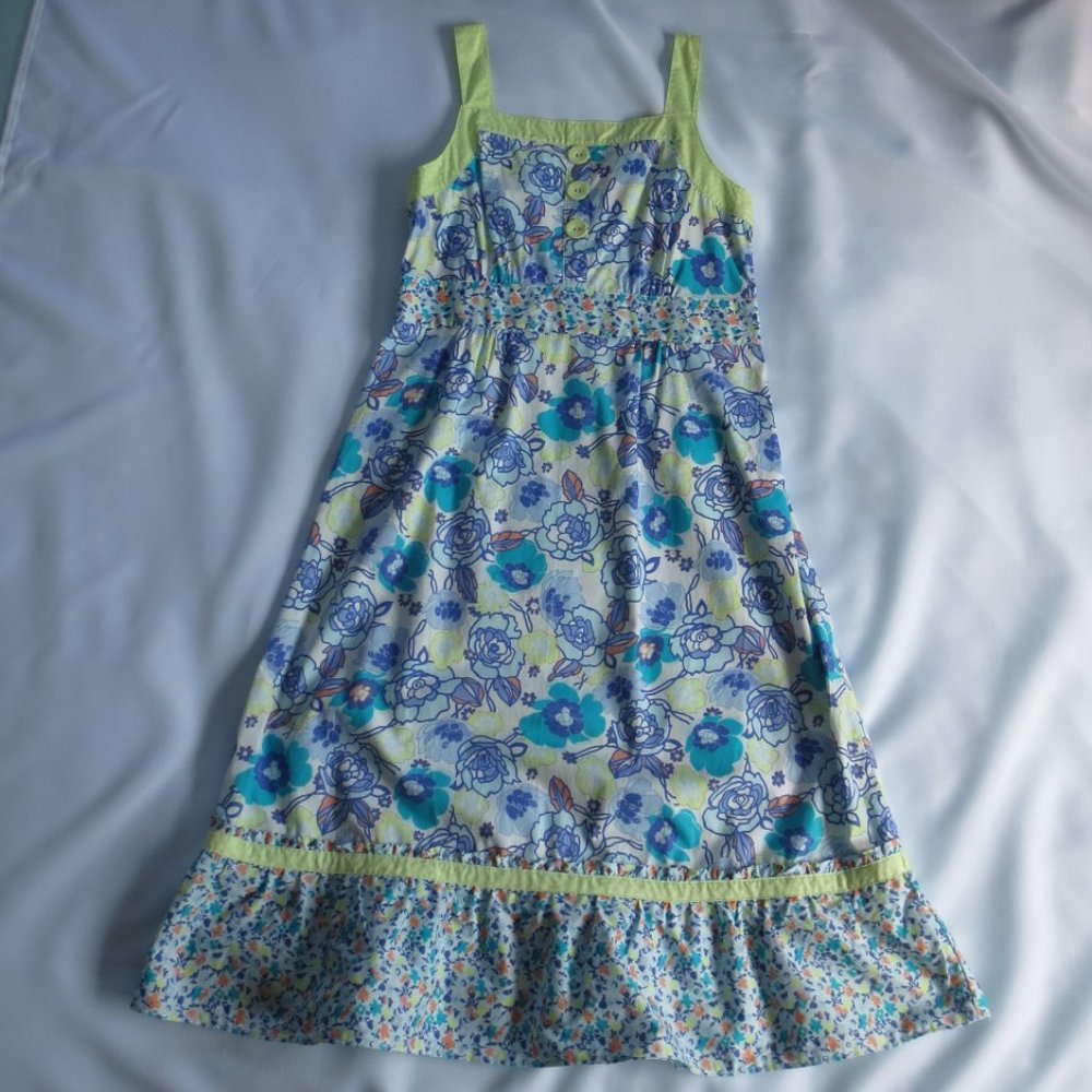 Hannah Anderson Floral Sleeveless Summer Dress